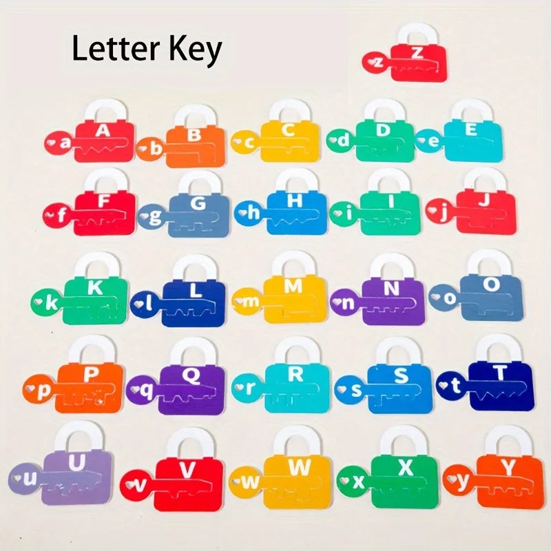 Montessori Shapes & Letters Matching Game