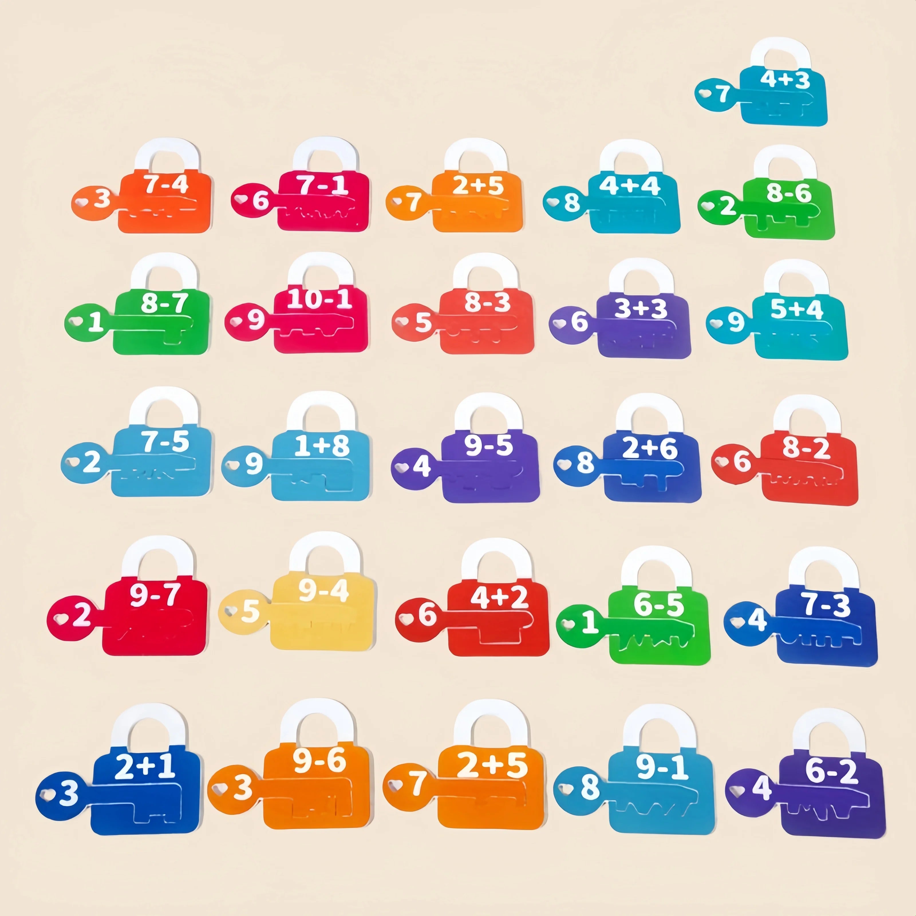 Montessori Shapes & Letters Matching Game